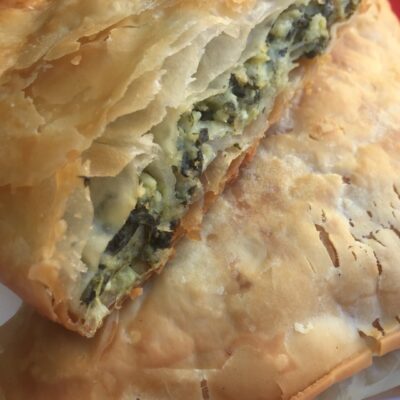 Cheese and spinach pie